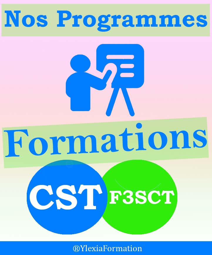 Programmes de formation CST et F3SCT